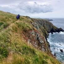The Galloway coast near St Ninian's Cave
